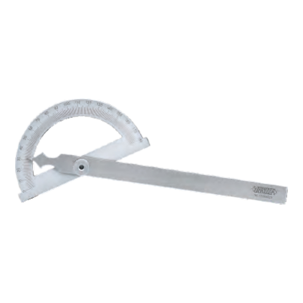 INSIZE Protractors, 0-180°, 4799-180