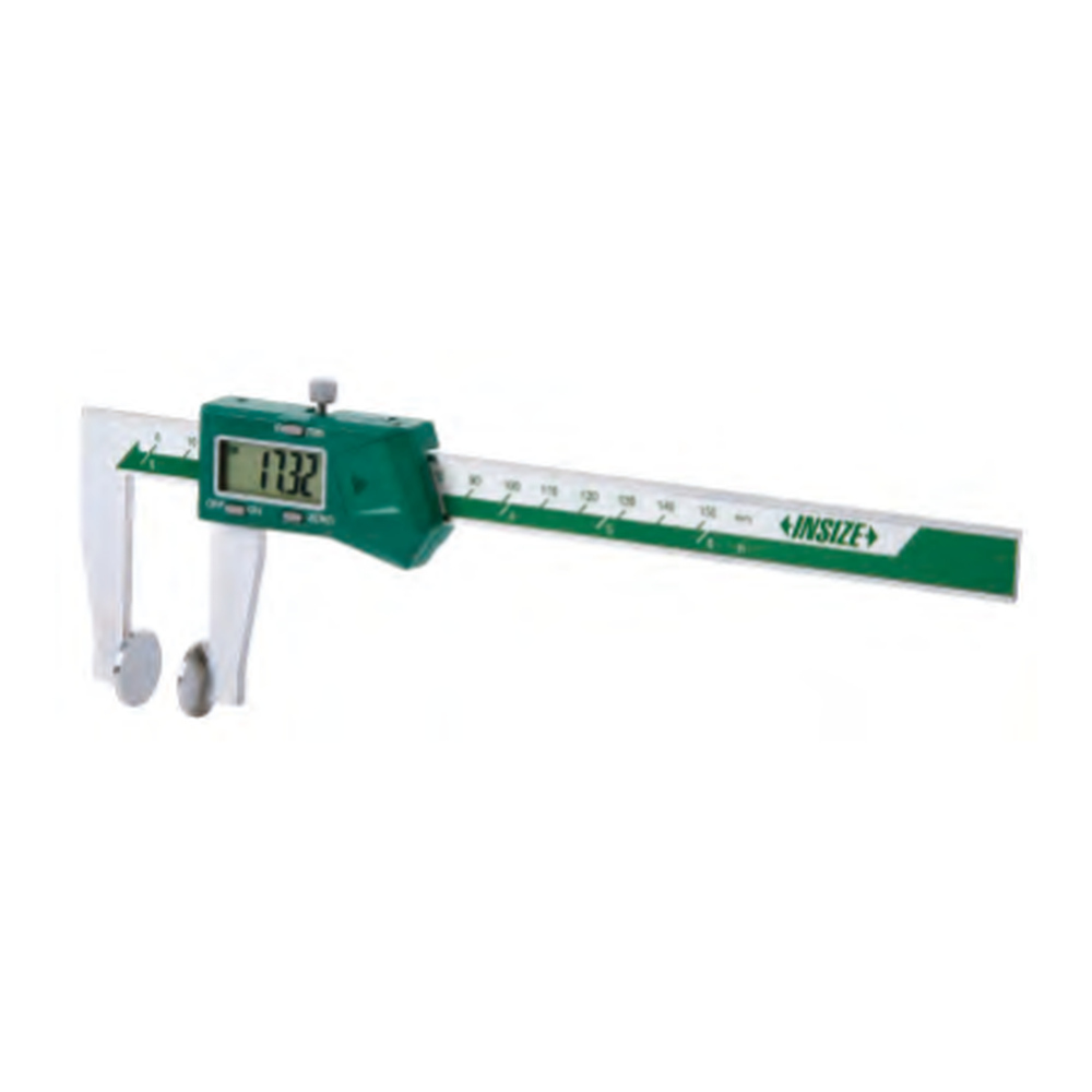 INSIZE Digital Caliper With Disk Faces, 0-150mm/0-6", 1533-150