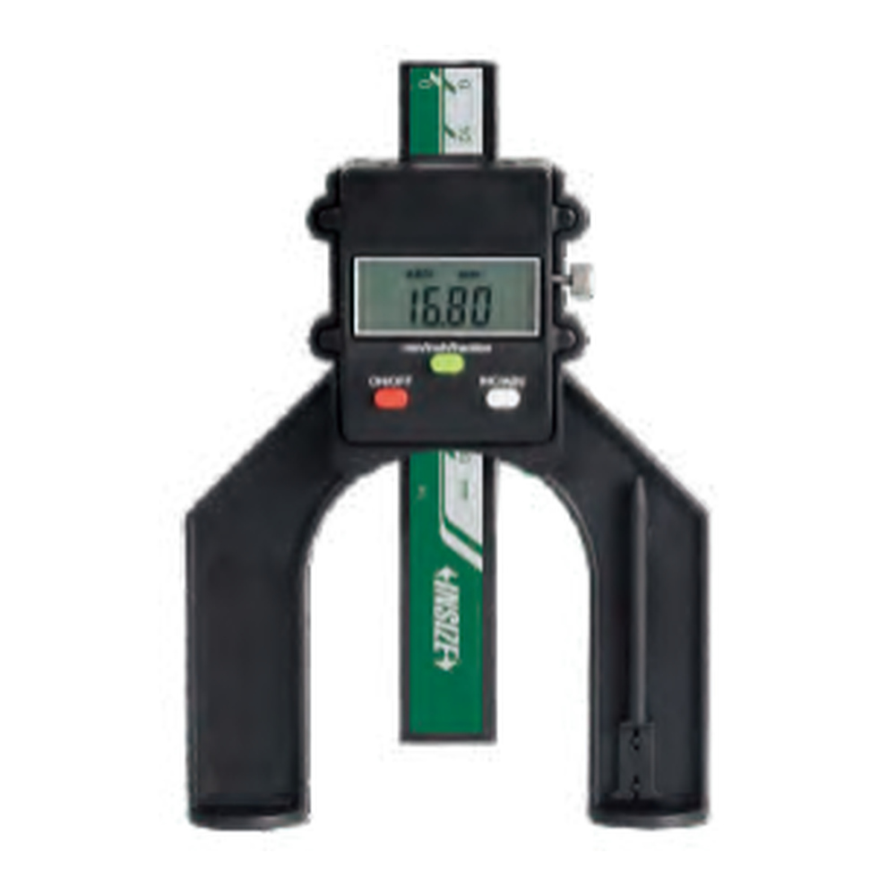 INSIZE Plastic Digital Depth Gauge, 0-70mm/0-2.75", 1152-70