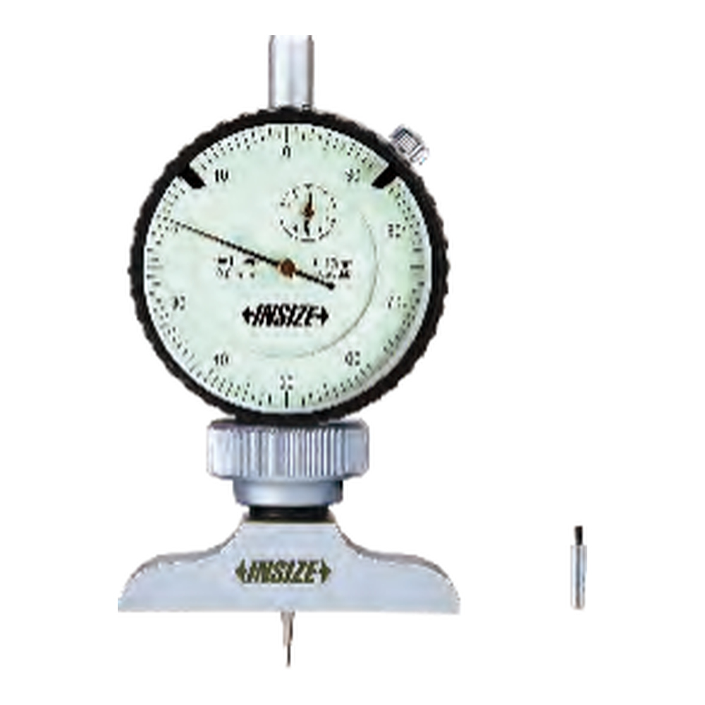 INSIZE Dial Depth Gauge, 0-10mm, 2341-101A