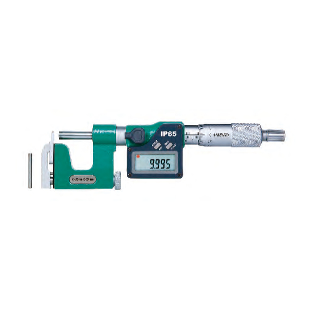 INSIZE Digital Interchangeable Anvil Micrometers, 25-50mm/1-2", 3562-50A
