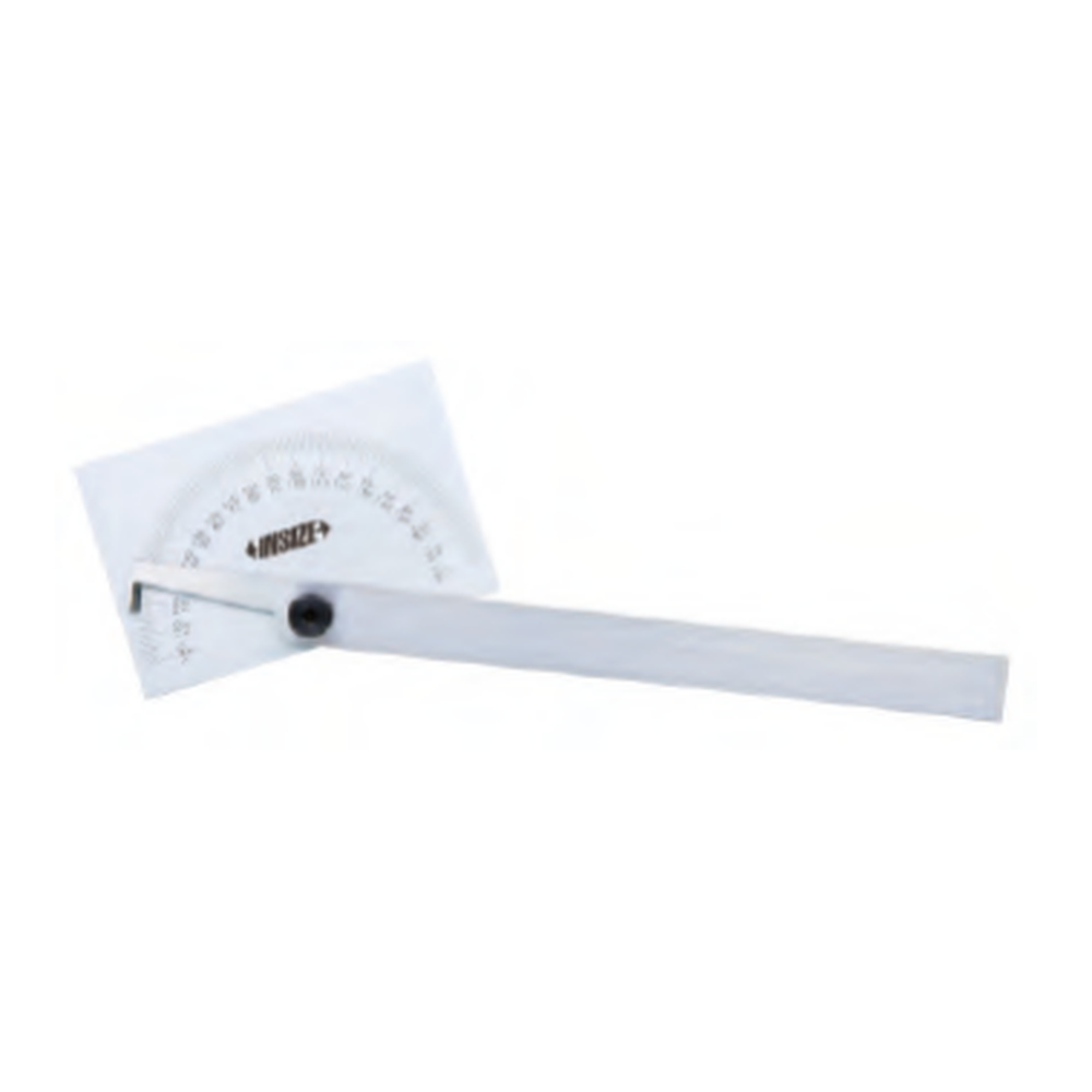 INSIZE Protractor, 0-180°, 4781-85A
