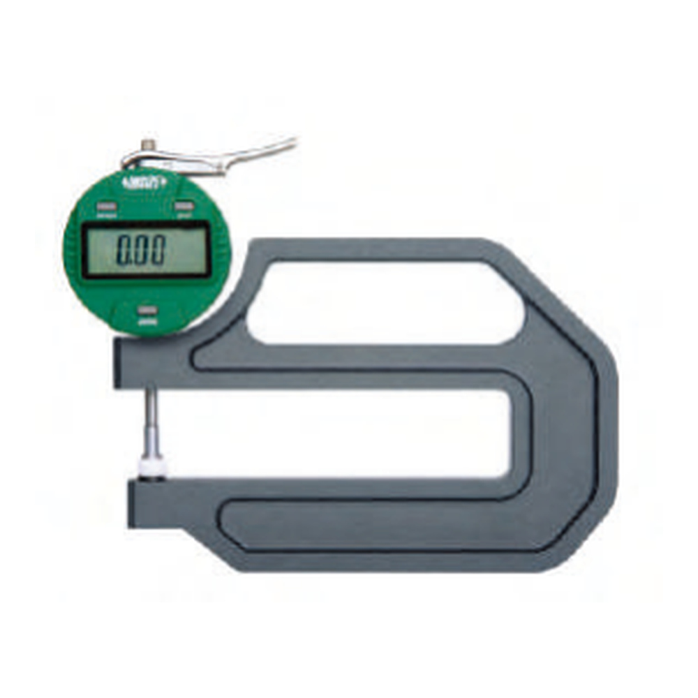 INSIZE Digital Thickness Gauges, 0-10mm/0-0.4", 2872-10