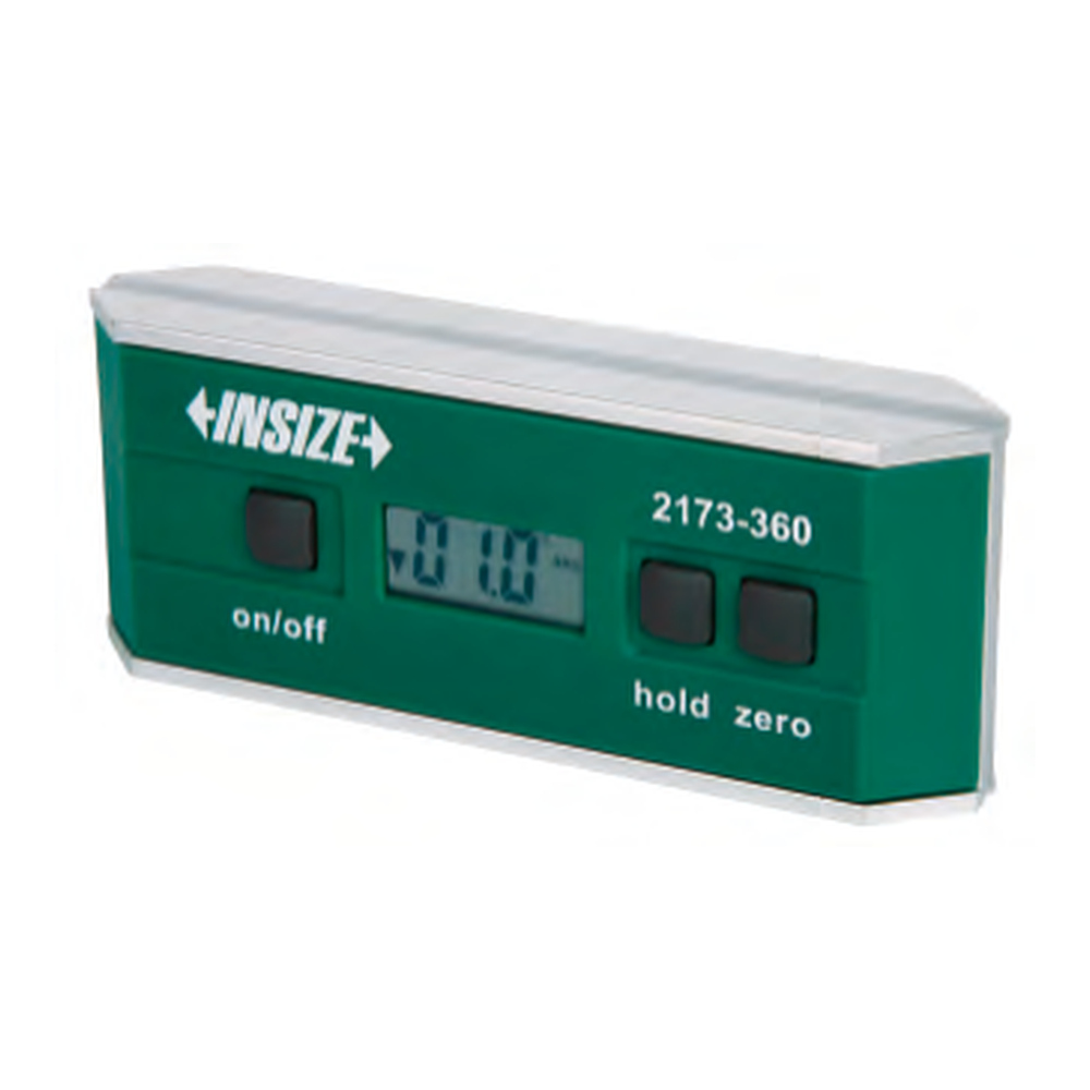 INSIZE Digital Level And Slope Meter, 0-360° (90°x4), 2173-360