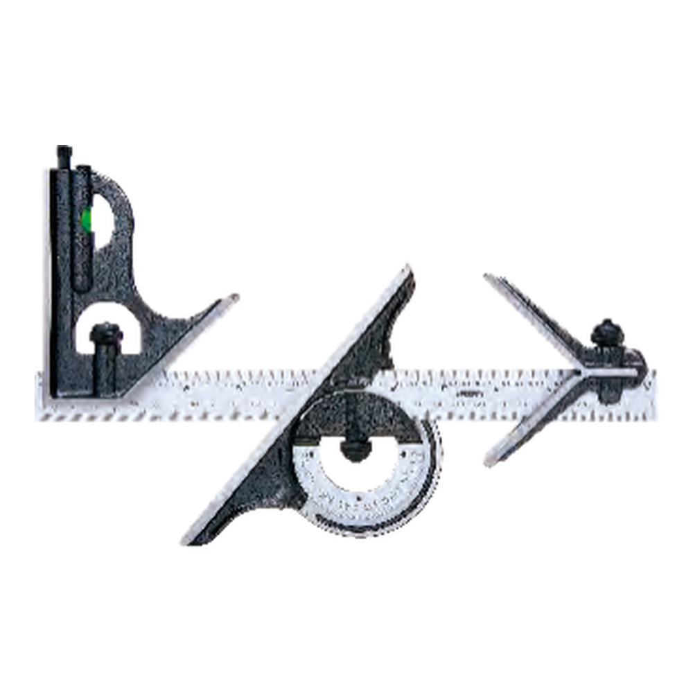 INSIZE Combination Square Set (Close Type Protractor), 2278-180