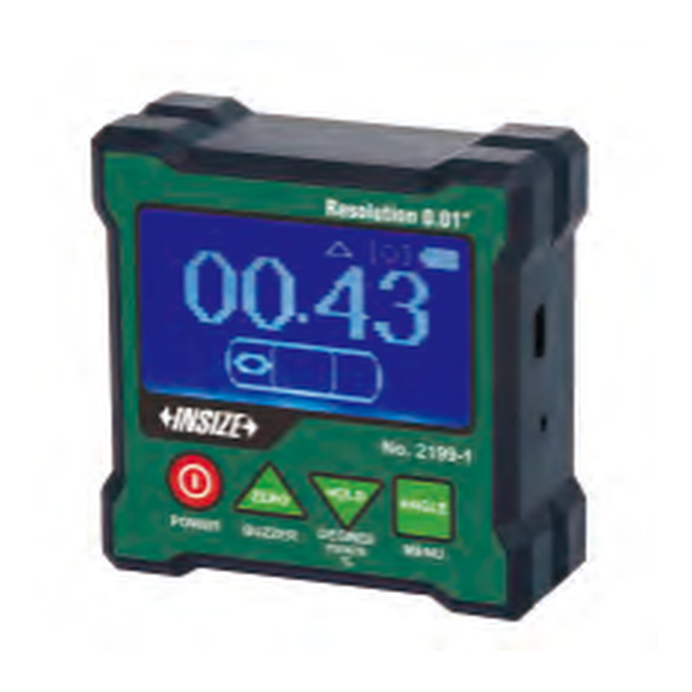 INSIZE Dual Axis Digital Level And Gyro Angle Meter, 2199-1