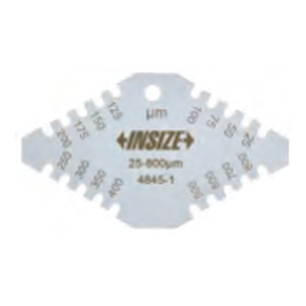 INSIZE Wet Film Gauges, 25-800µm, 4845-1