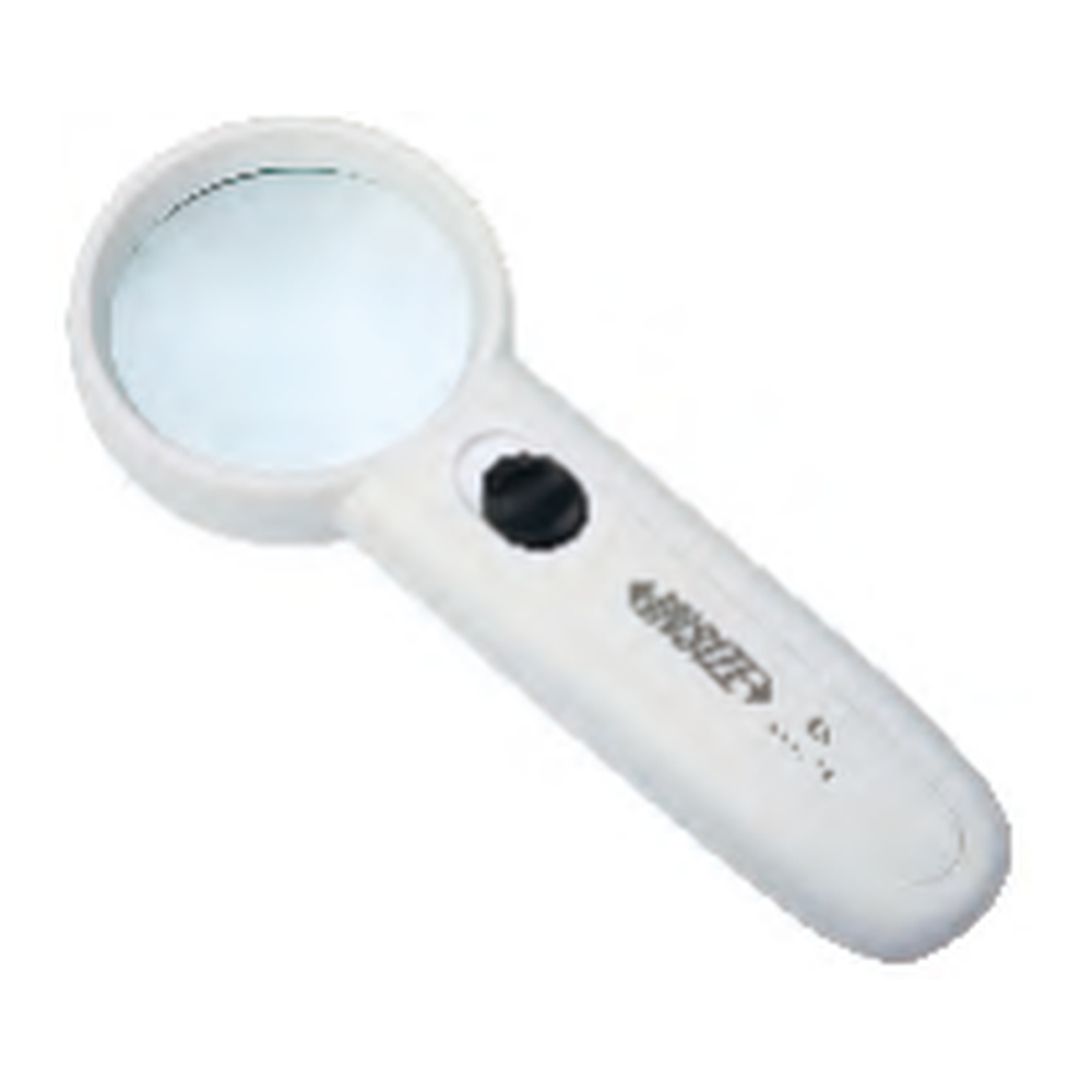 INSIZE Magnifiers With Illumination, 7513-4