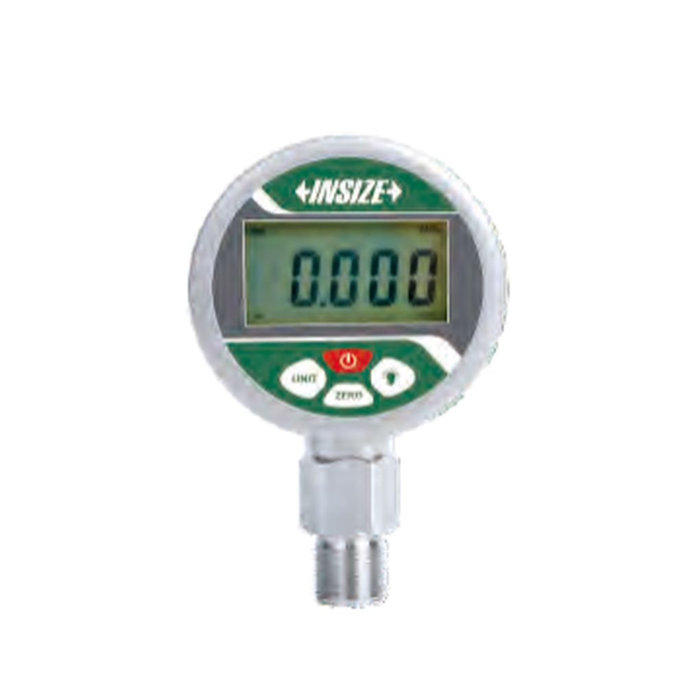 INSIZE Digital Pressure Gauges (Dial Diameter 80Mm), 0-25MPa, 5203-N12Y250