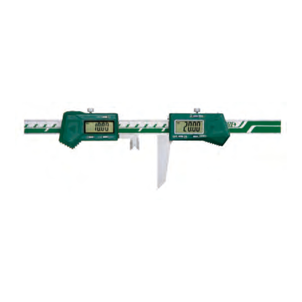 INSIZE Keyway Symmetry Digital Calipers, 1531-200