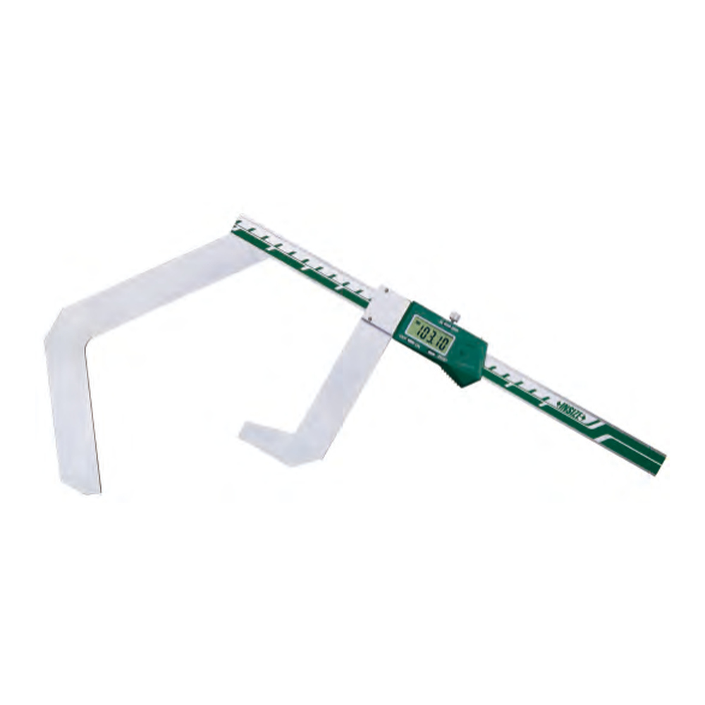 INSIZE Digital V Type Calipers, Ø50-Ø200mm/2-8" DIA, 1529-31