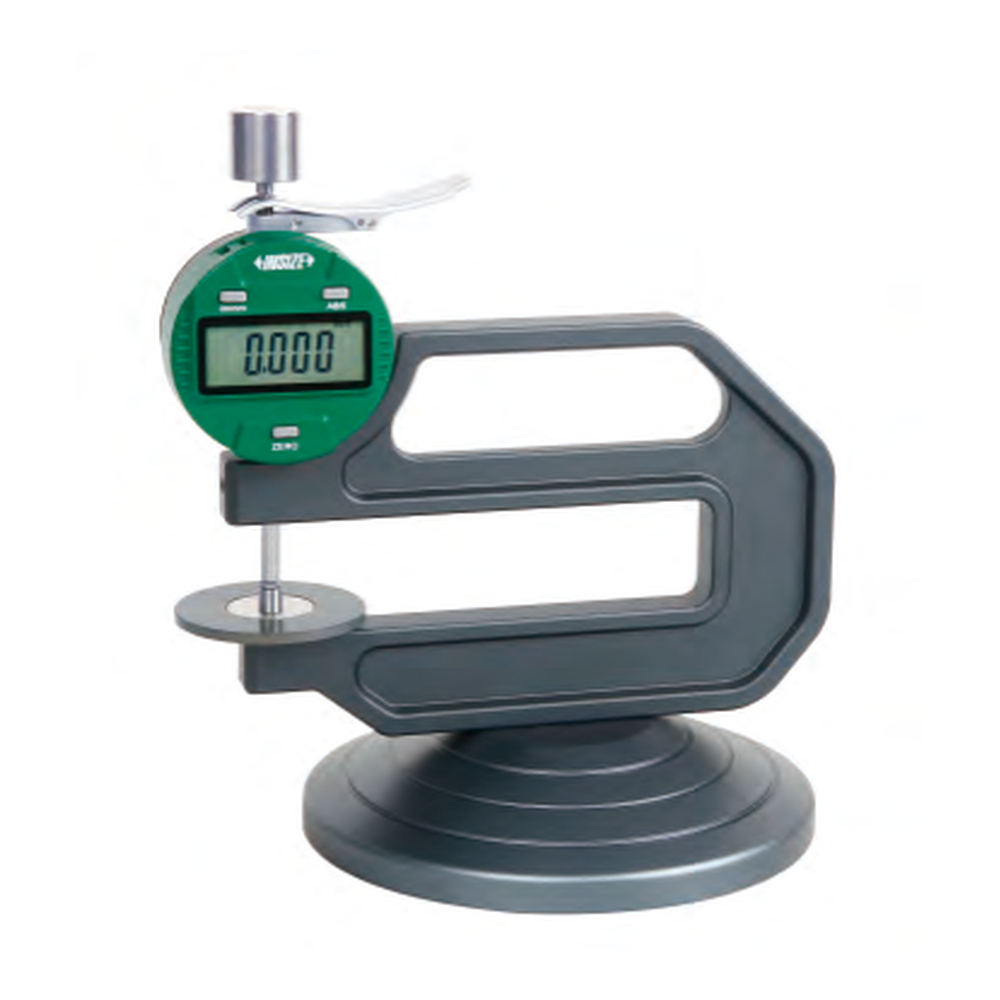 INSIZE Digital Rubber Thickness Gauges, 0-10mm/0-0.4", 2263-6B