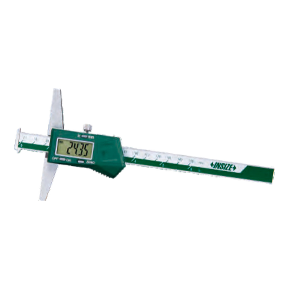INSIZE Digital Double Hook Depth Gauges, 0-300mm/0-12", 1144-300A