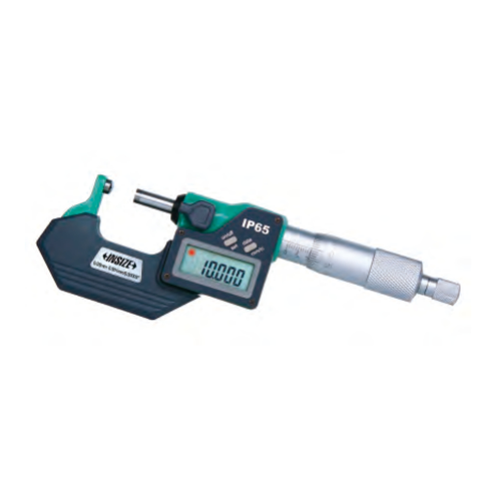 INSIZE Digital Spherical Anvil Tube Micrometers, 0-25mm/0-1", 3560-25SA