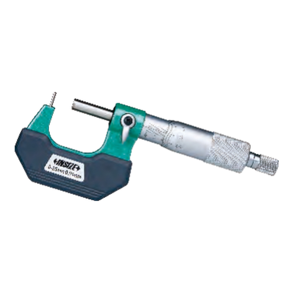 INSIZE Cylindrical Anvil Tube Micrometers, 0-25mm, 3261-25BA