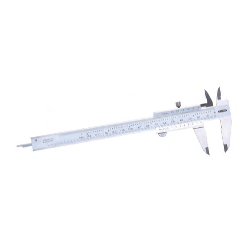 INSIZE Left Hand Vernier Calipers, 0-150mm, 1239-1501