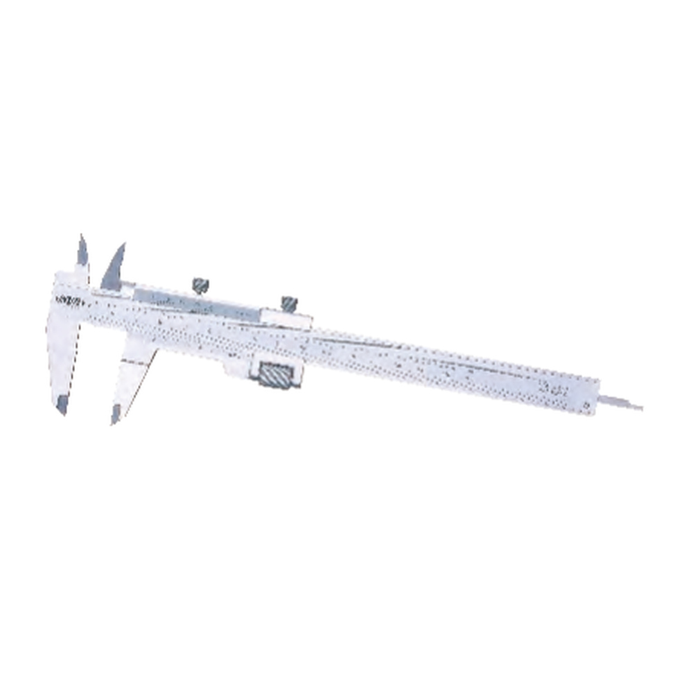 INSIZE Vernier Calipers With Fine Adjustment, 0-180mm/0-7", 1233-180