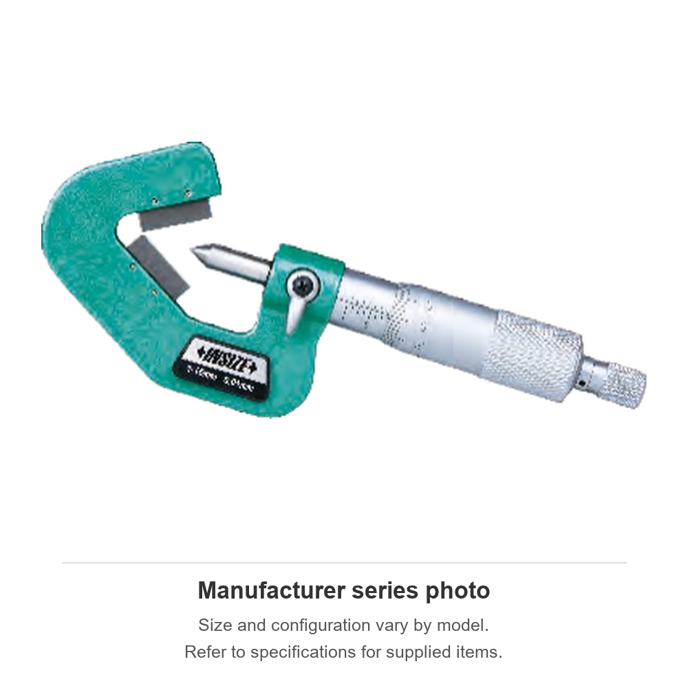 INSIZE V-Anvil Micrometers, 45-65mm, 3290-657A