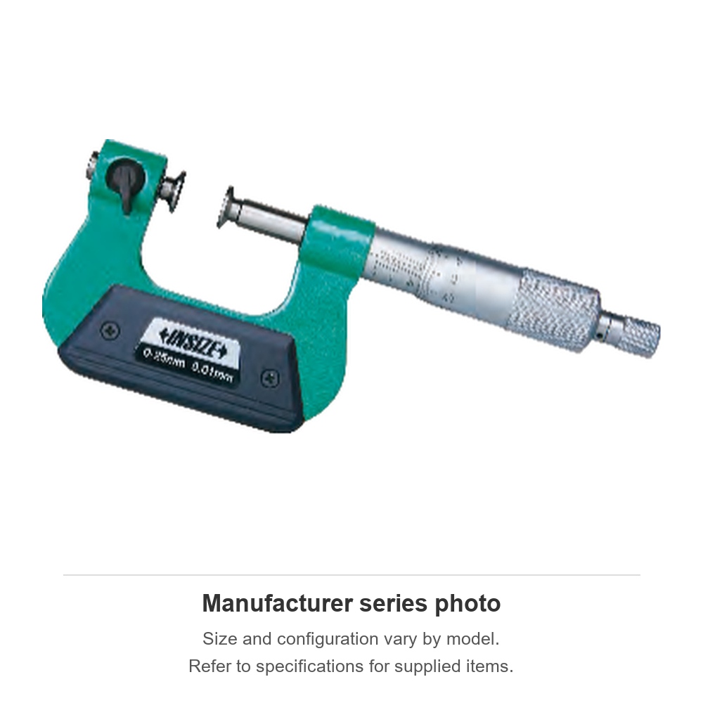 INSIZE Non-Rotating Spindle Universal Micrometers, 150-175mm, 3280-175A