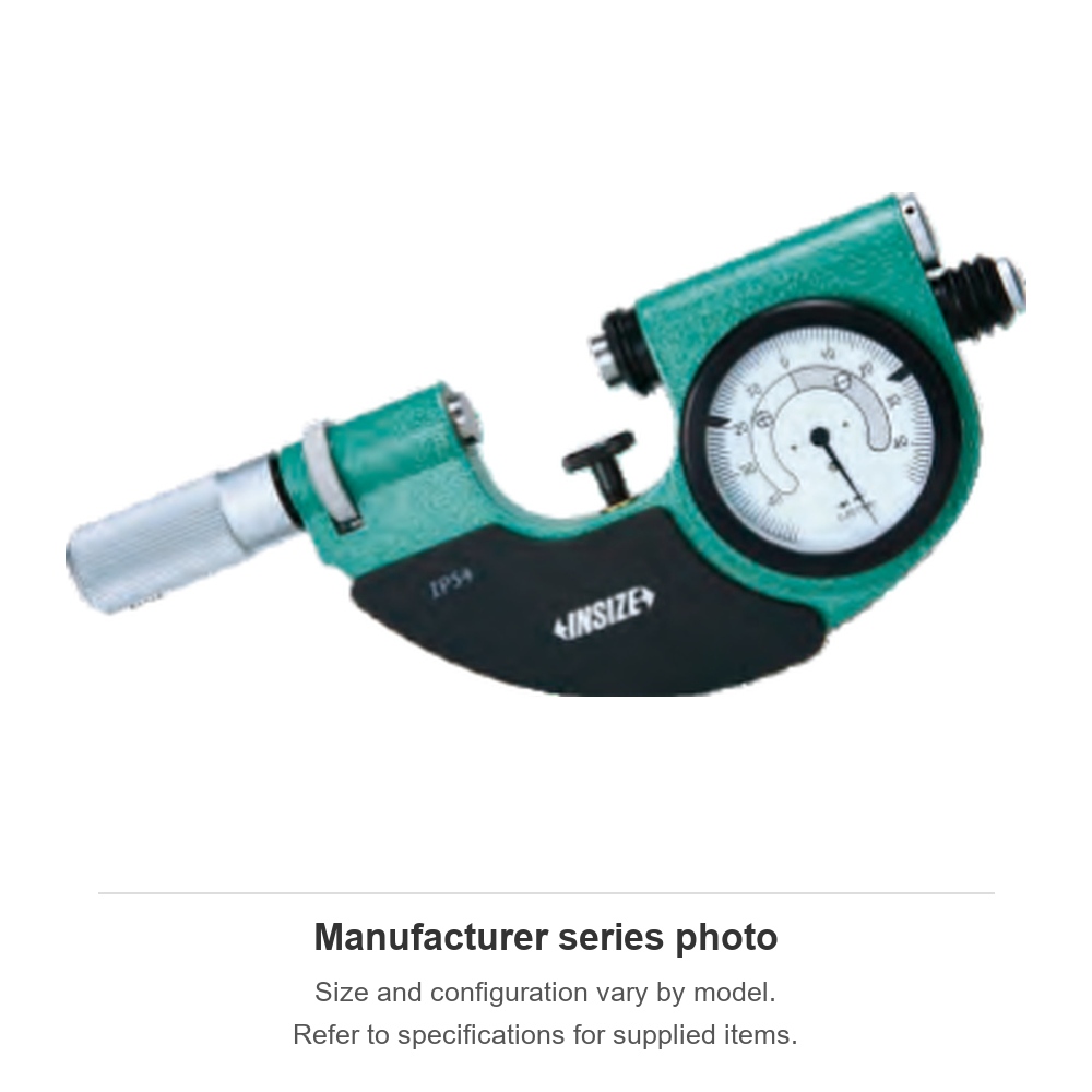 INSIZE Dial Snap Gauges, 50-75mm, 3334-75