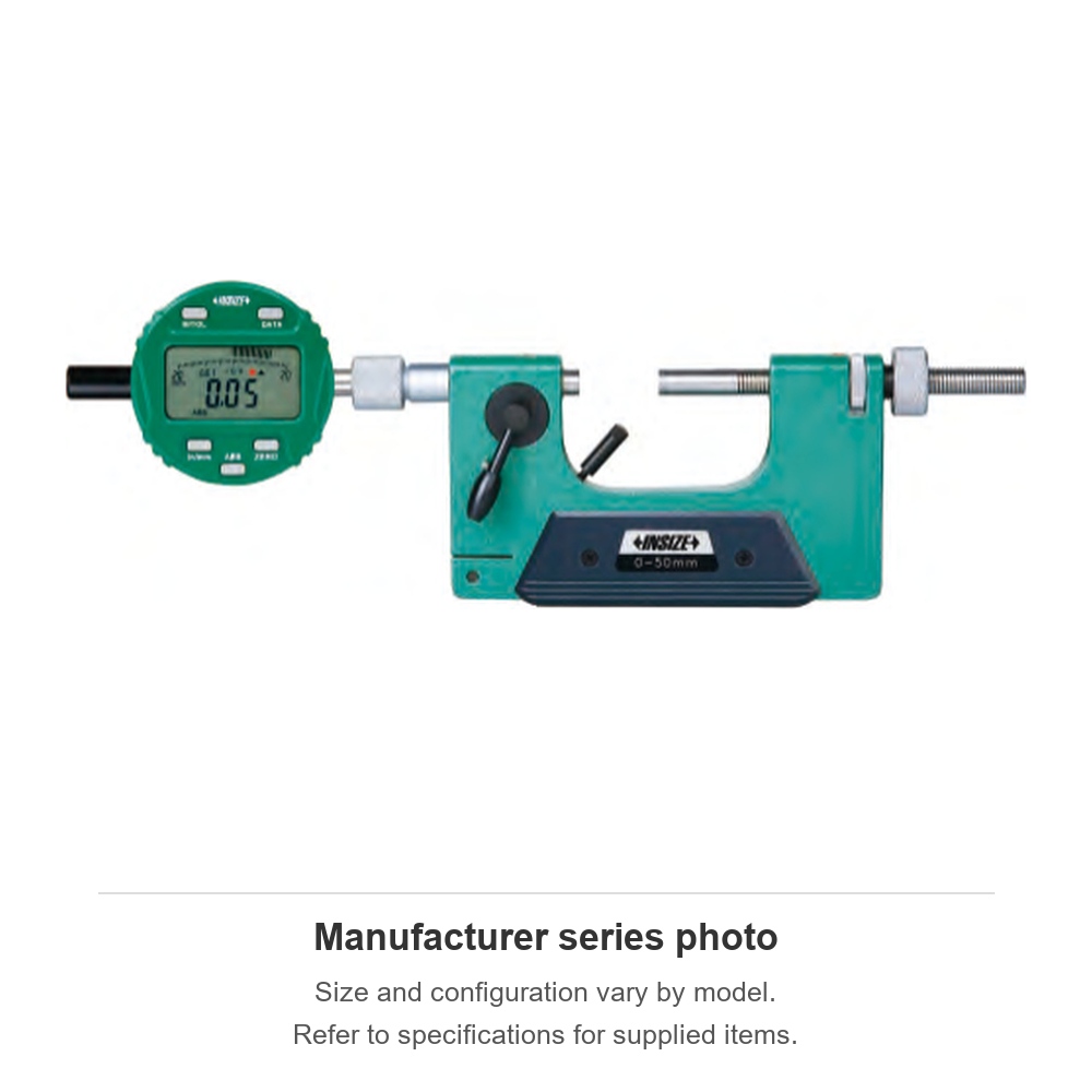 INSIZE Dial Snap Gauge, 0-25mm, 2184-25W