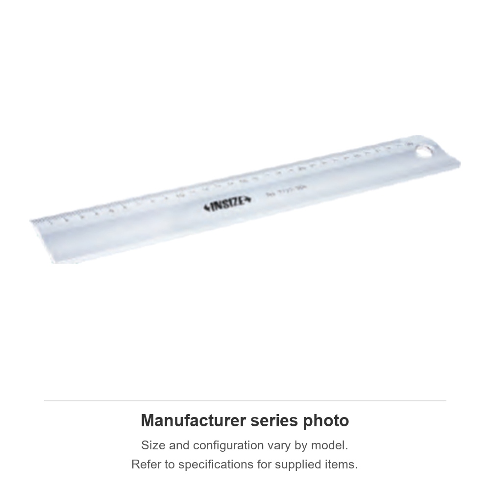 INSIZE Aluminum Rulers, 7123-600