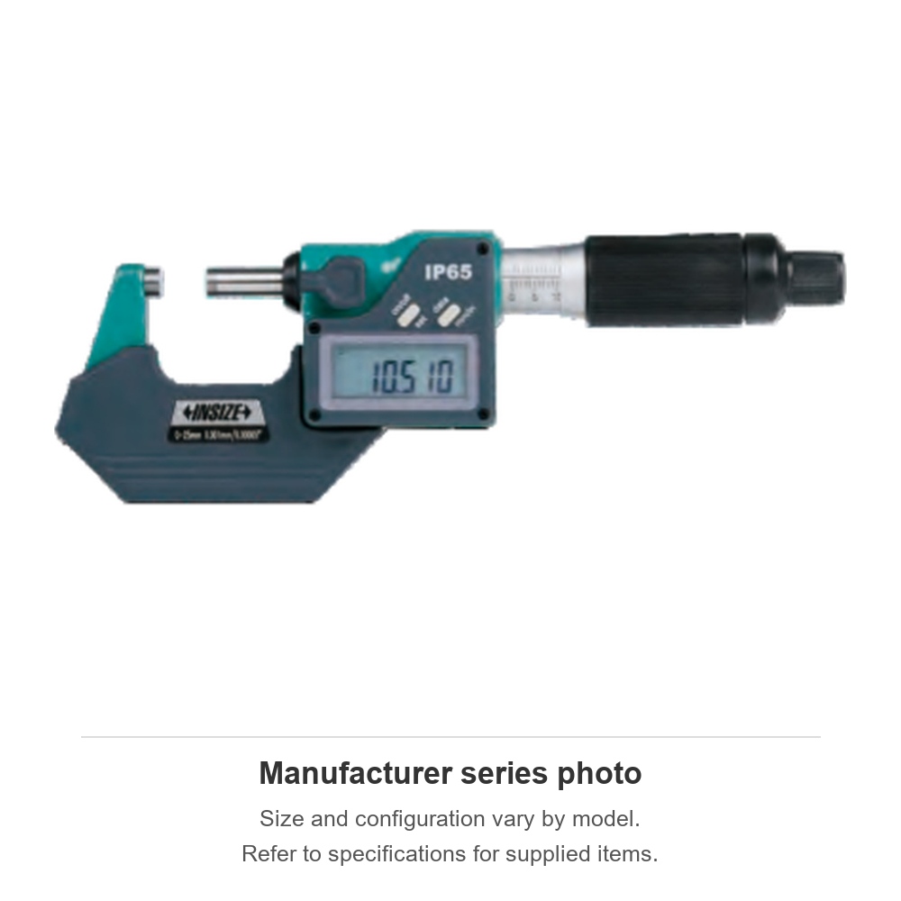 INSIZE Quick Feeding Digital Outside Micrometers, 100-125mm/4-5", 3105-125