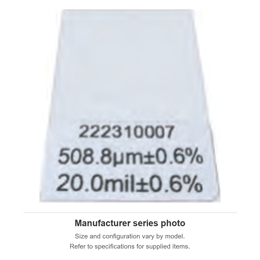 INSIZE Calibration Foils For Coating Thickness Gauges, 9503-FL9