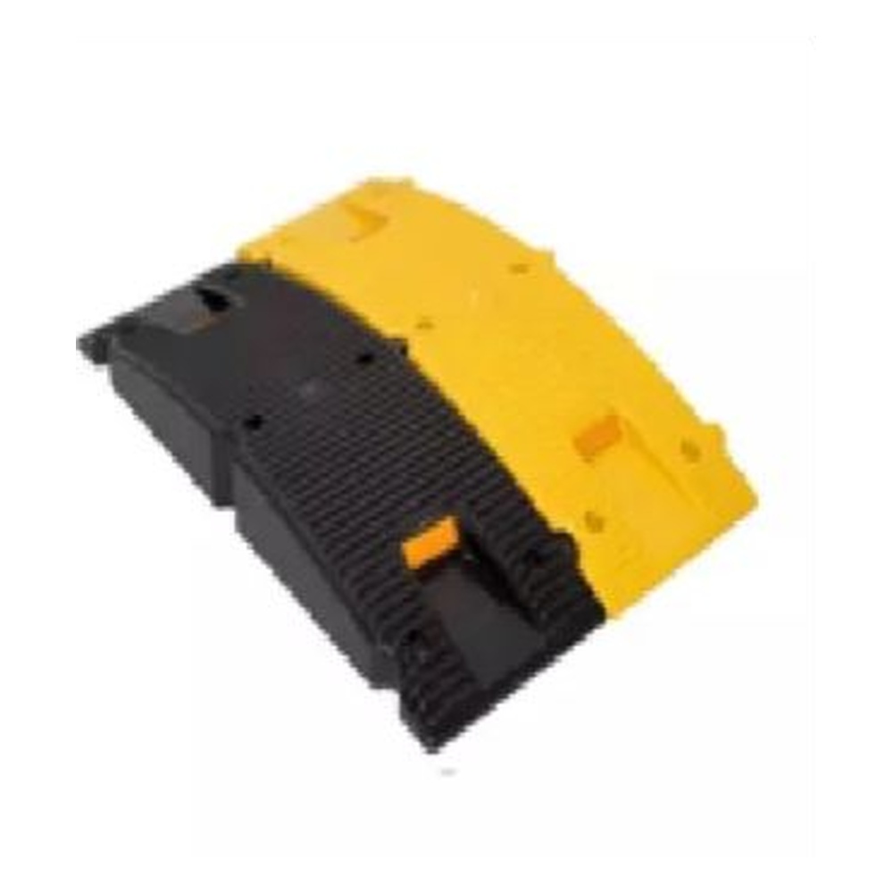 DARKEYE 750x250x75 mm ABS Plastic Speed Bumps (ABS material)