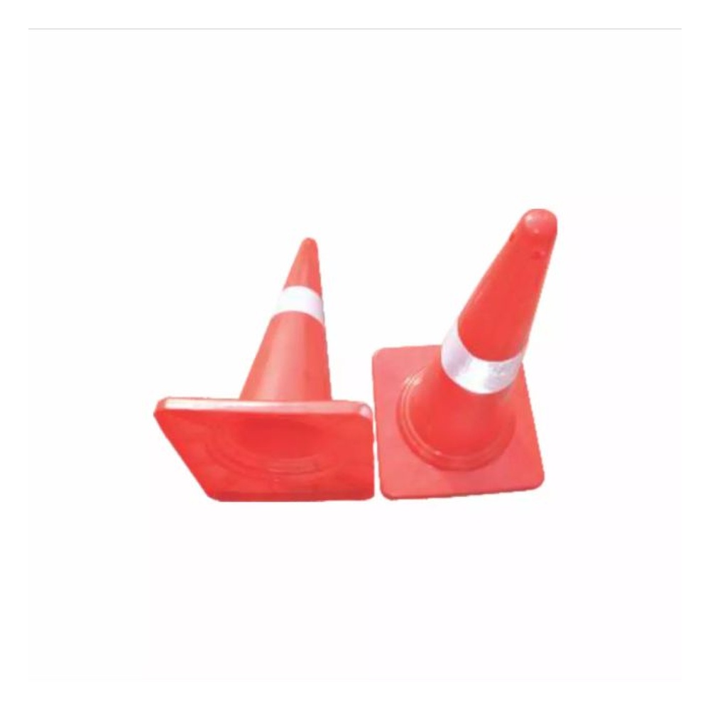 Signxpress India SI-CONE-L Safety Cone Light (White & Orange)