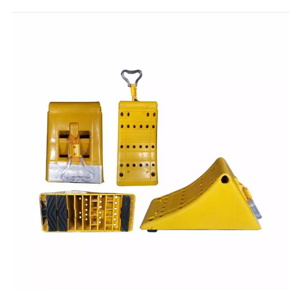 Signxpress India SI-ABSWC-26 ABS Wheel Chock (Yellow)