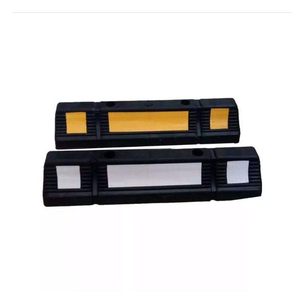 Signxpress India SI-RWS-028 Parking Block with 2 Bolt per pcs (Black)