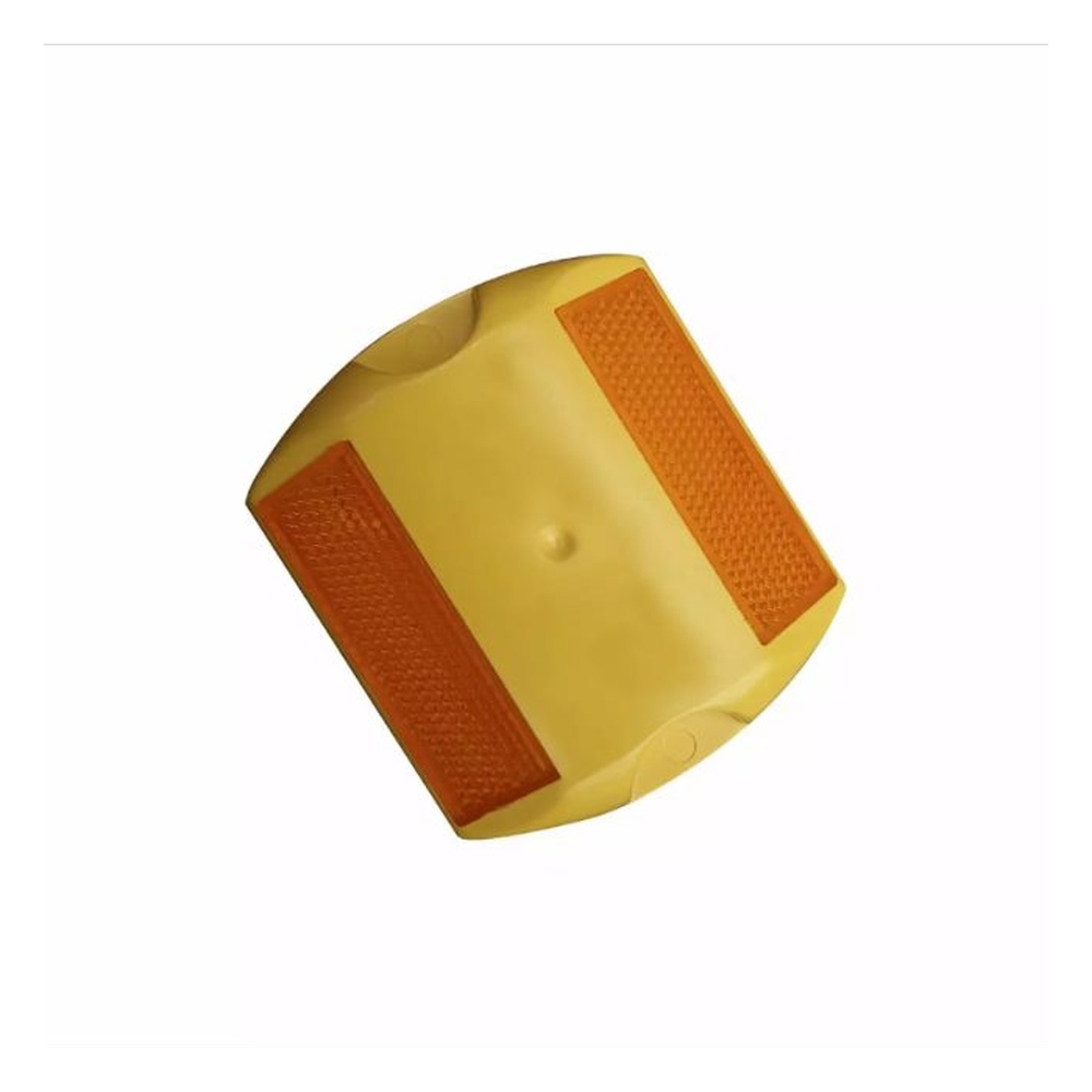 Signxpress India SI-101 ABS Road Stud Plain (Yellow)