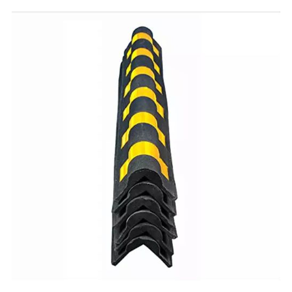 Ladwa Parking Pillar Guard 1000mm with Yellow Reflective Tape LPGB1000-P6-dr (Pack of 6 Pcs)