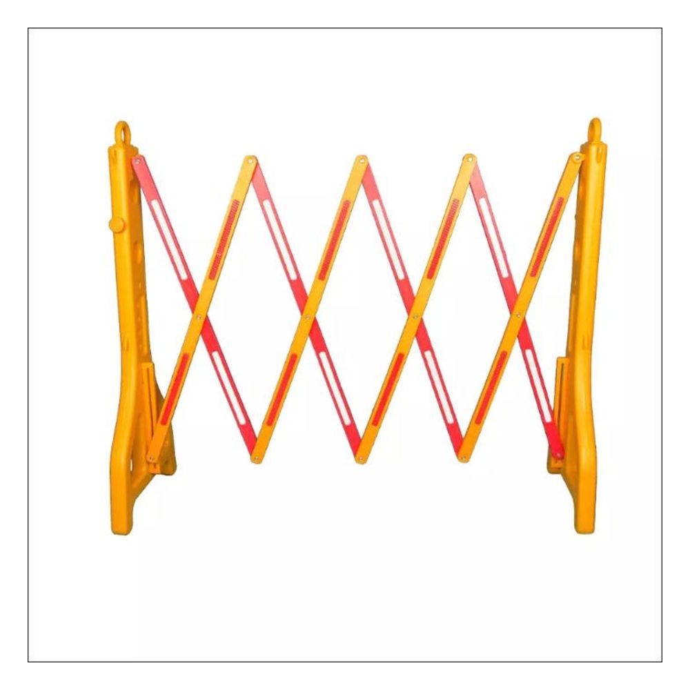 DOSSVICK Plastic Barricades Yellow/Red 10kg