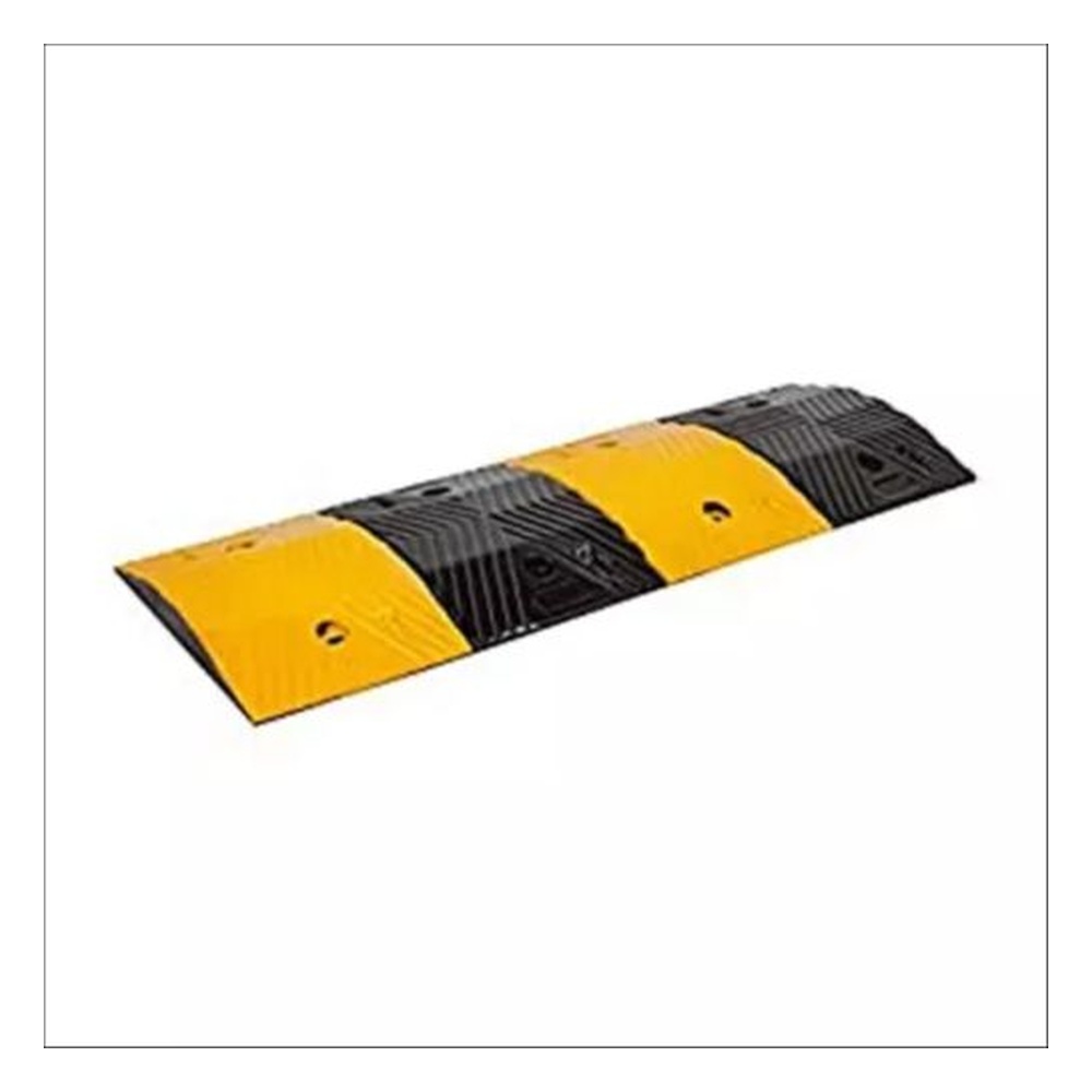 DOSSVICK Rubber Speed Breaker 1 Metre Black/Yellow 16kg