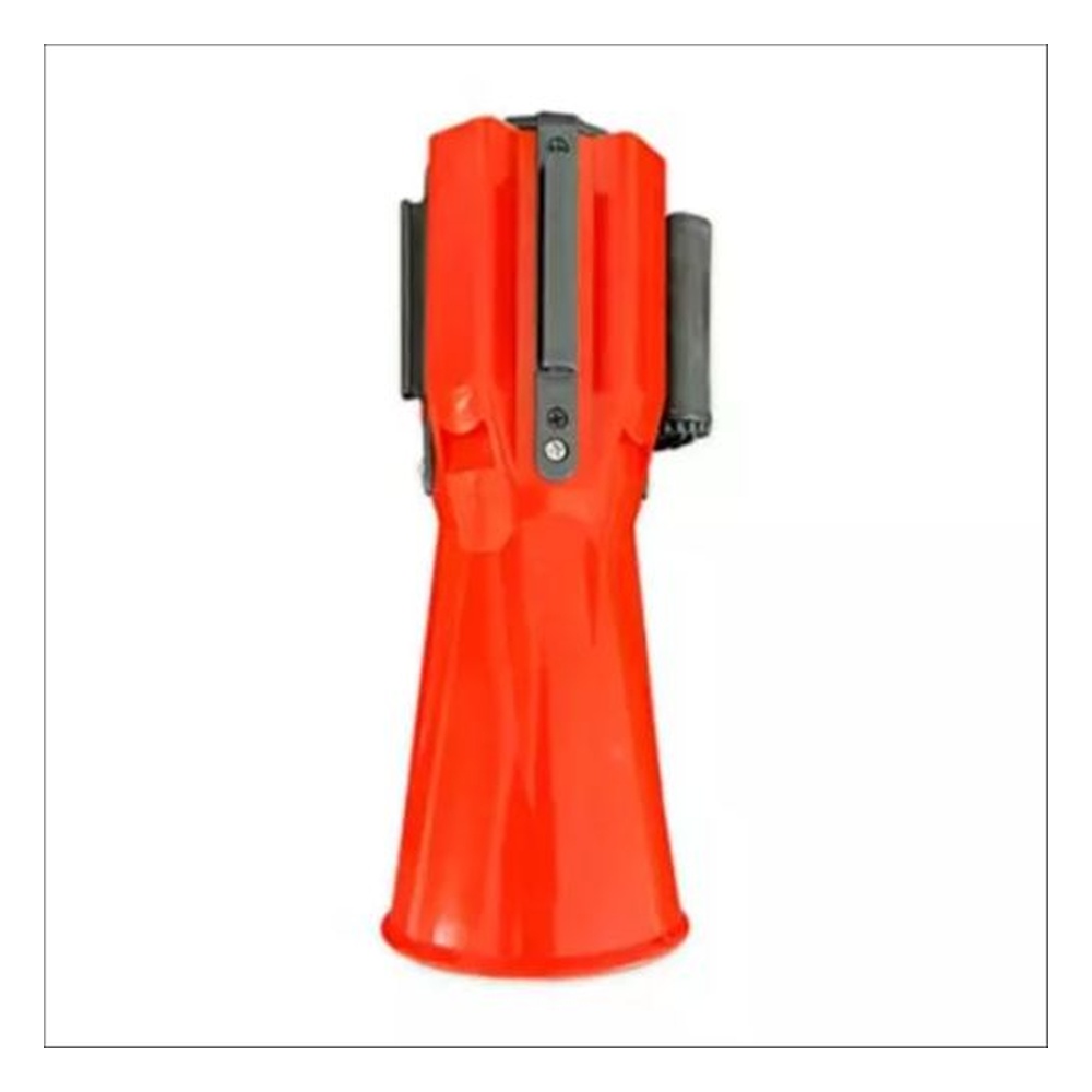 Ladwa Hazardous Caution Tape Style Retractable Traffic Cone