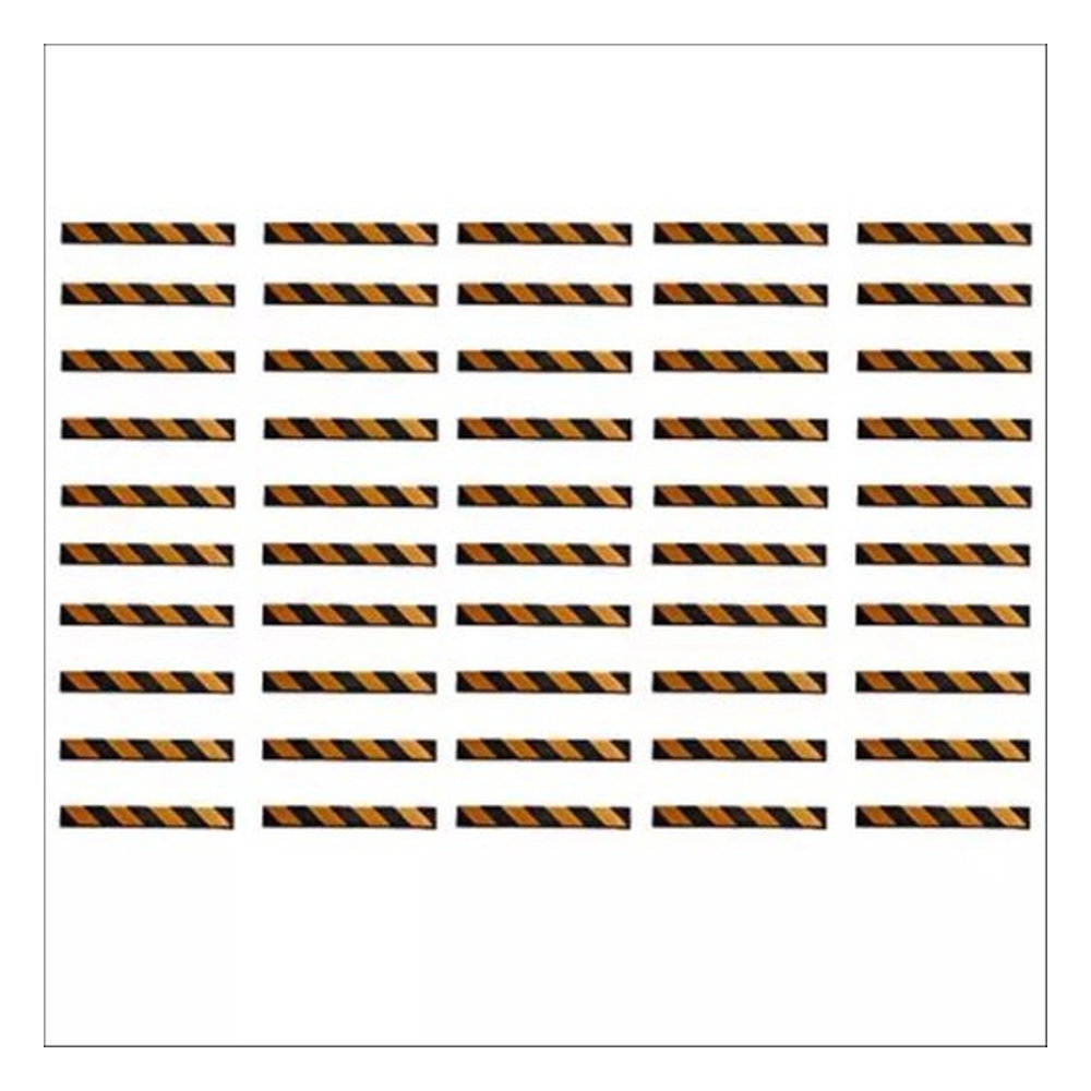 Ladwa Parking Pillar Guard with Yellow Reflective Tape LDW-1000MM-PILLARGUARD-PK50 (Pack of 50 Pcs)