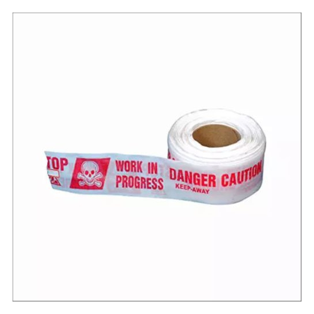 Ladwa Barricade Caution Tape for Road Safety & Organization Red & White, LCT