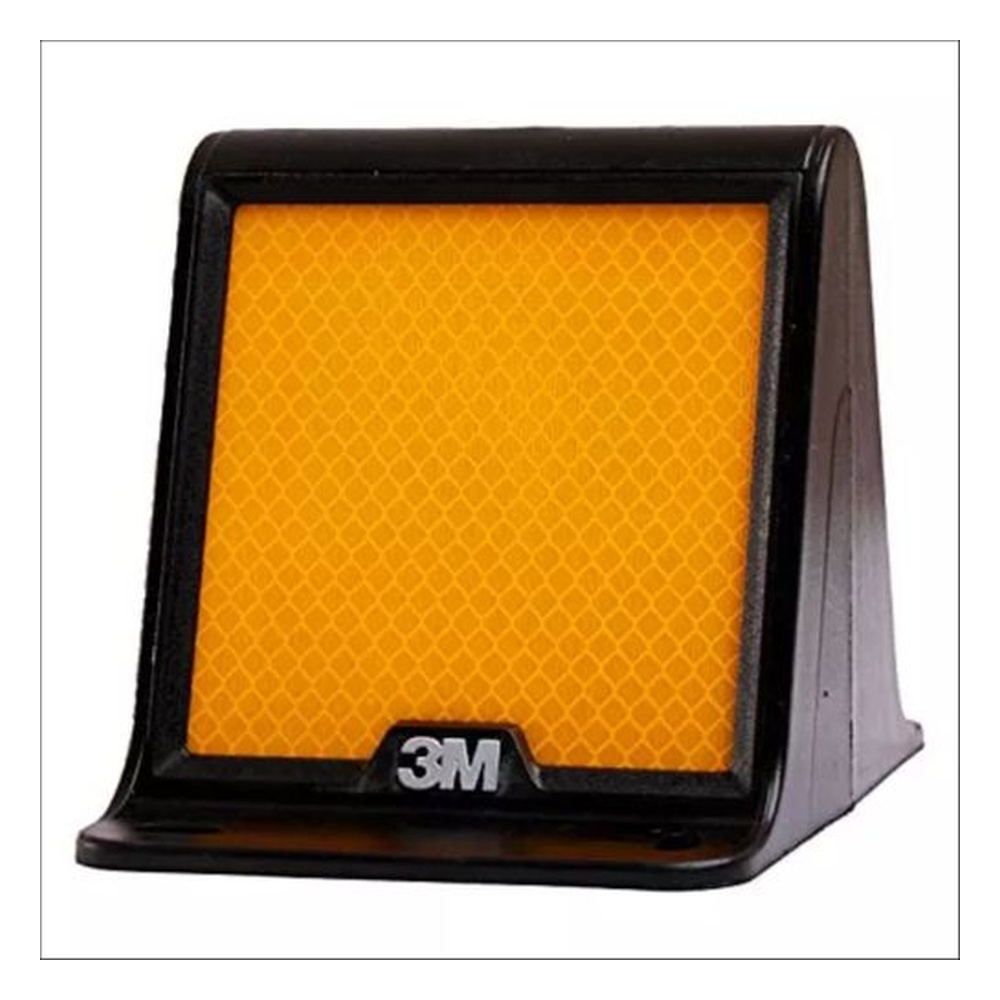 Ladwa Median Marker for Road Safety Plastic Yellow & Black, LA-VC4E-QMW5 (Pack of 5)