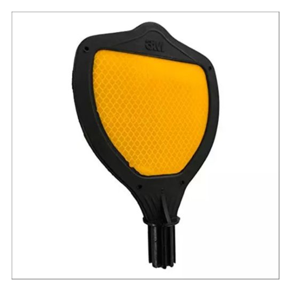Ladwa Flexible Median Marker for Road Safety Plastic Yellow & Black, LFMM