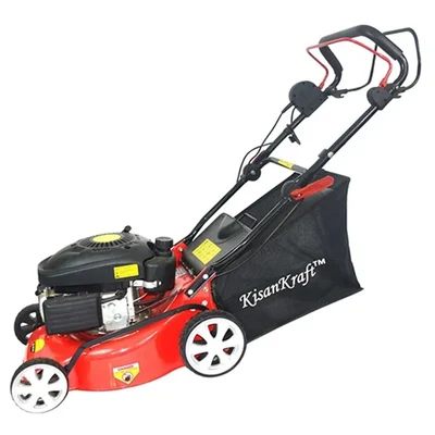 KisanKraft KK-LMP-6419 Self Propelled Petrol Lawn Mower 4HP