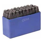 OZAR Number Punch Set 3.0 mm, Set of 9 Pcs - Pack of 8