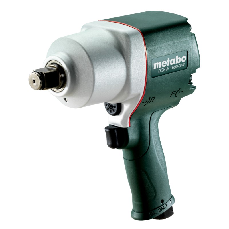 Metabo DSSW 1690 Impact Wrench - 3/4" (19.00 Mm) / 10.5 L/Min / 6.2 Bar / 1690Nm - photo 2
