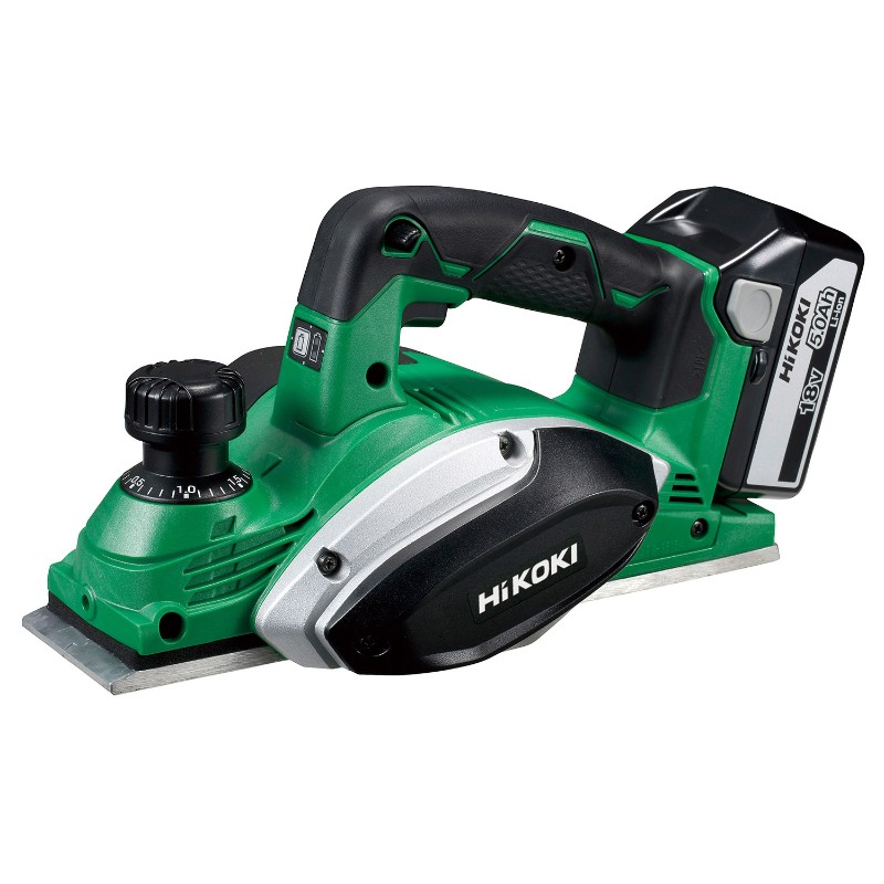 HiKOKI P18DSL Planer 18V / 82mm / 2mm Depth / Bsl36a18x2 / Uc18ysl3 - photo 2