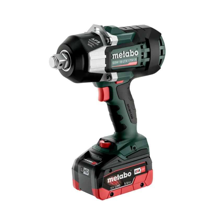 Metabo SSW 18 LTX 1750 BL Cordless Impact Wrench, 18V - photo 2