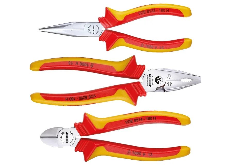 GEDORE 1102-002 VDE VDE Pliers set 3 pieces