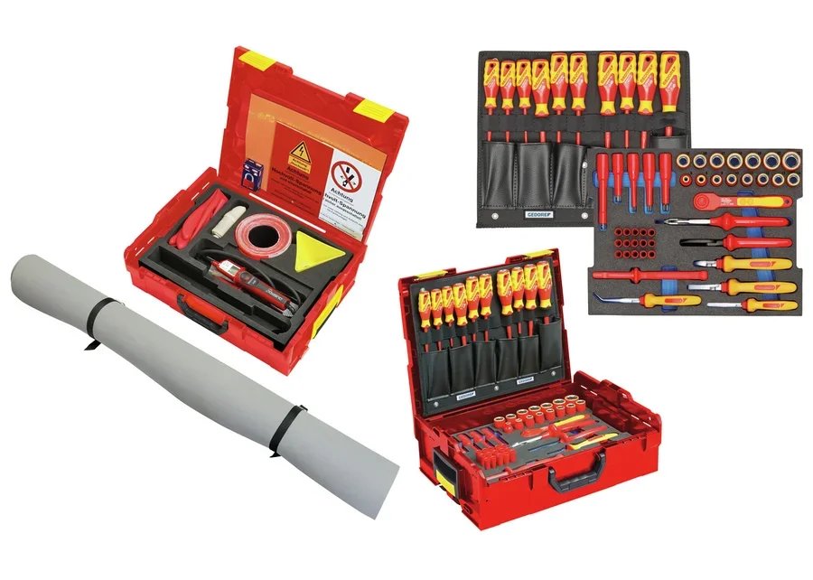 GEDORE 1100-1094-95 ES VDE tool assortment HYBRID + extension set