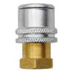OZAR Lock-On Air Chuck Standard, Brass, 150 PSI - Pack of 7
