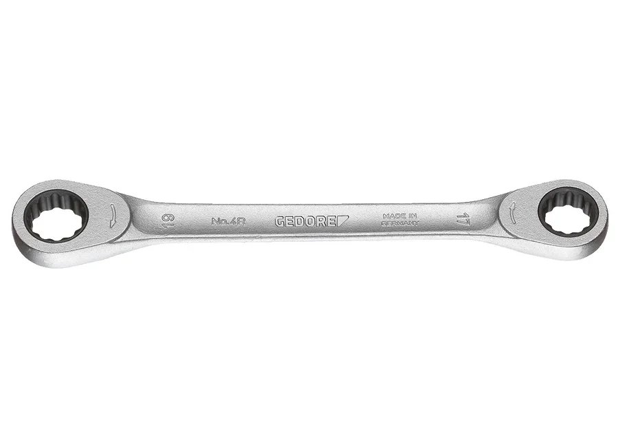 GEDORE 4 R 10X13 double ring ratchet spanner 10x13 mm